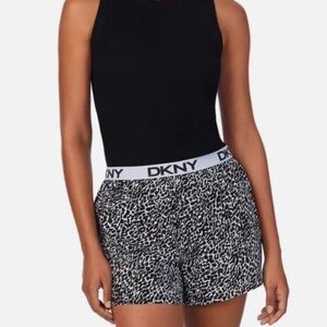 DKNY Black and White Tank & Short Set large